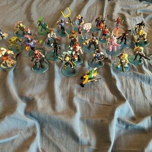 Fortnite Moose Rare Lot Of 30 Action Figures w Accessories - Epic Games Moose